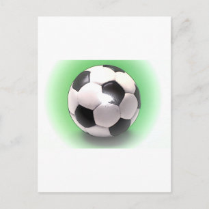 UK Football Ball Postkarte