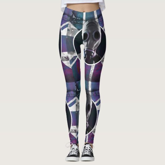 UK Gas Mask Leggings (Vorderseite)