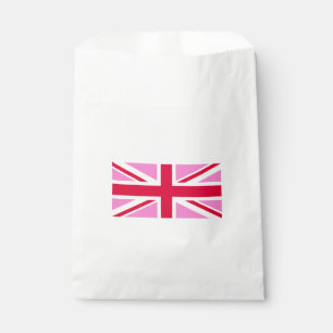 UK Gay Pride (Pink Union Jack) (Gay British Flag) Geschenktütchen
