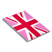 UK Gay Pride (Pink Union Jack) (Gay British Flag) Notizblock (Rechte Seite)
