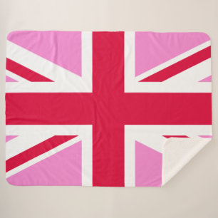 UK Gay Pride (Pink Union Jack) (Gay British Flag) Sherpadecke