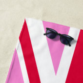 UK Gay Pride (Pink Union Jack) (Gay British Flag) Strandtuch (Beispiel)