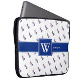 UK GREAT BRITAIN Christlich Bibel Monogram-Noteboo Laptopschutzhülle (Vorne Rechts)