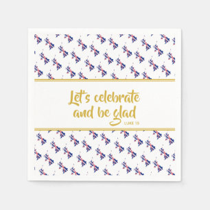 UK GROSSBRITANNIEN - Christliches Papier für kunde Serviette