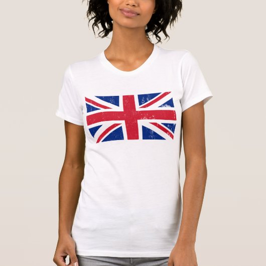 UK Großbritannien England Englische Flagge T-Shirt (Vorderseite)