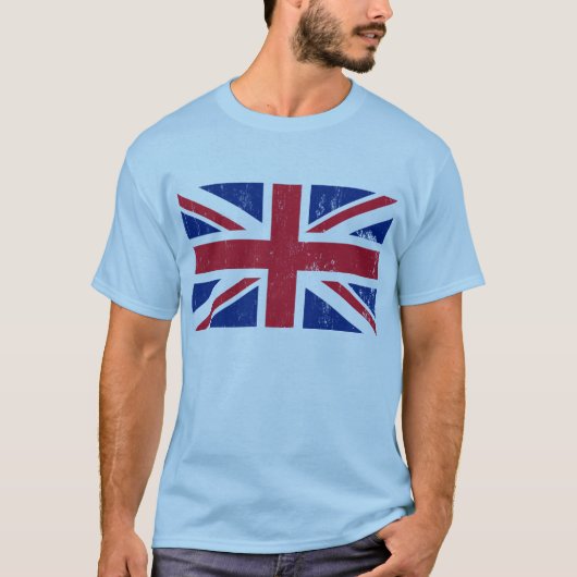 UK Großbritannien England Englische Flagge T-Shirt (Vorderseite)