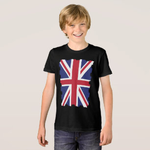 UK Großbritannien England Englische Flagge Tri-Blend Shirt
