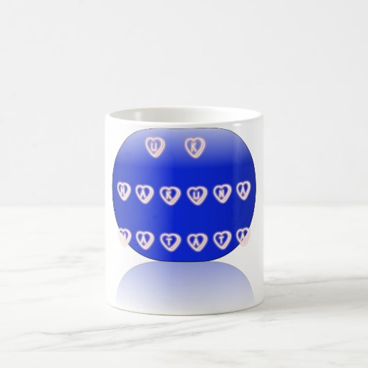 UK Hakuna Matata Art Print Kaffeetasse (Mittel)