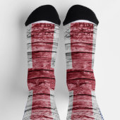 UK Holzflagge Socken (Oben)