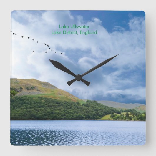 UK-Image für die Acrylmauer Quadratische Wanduhr (Vorderseite)