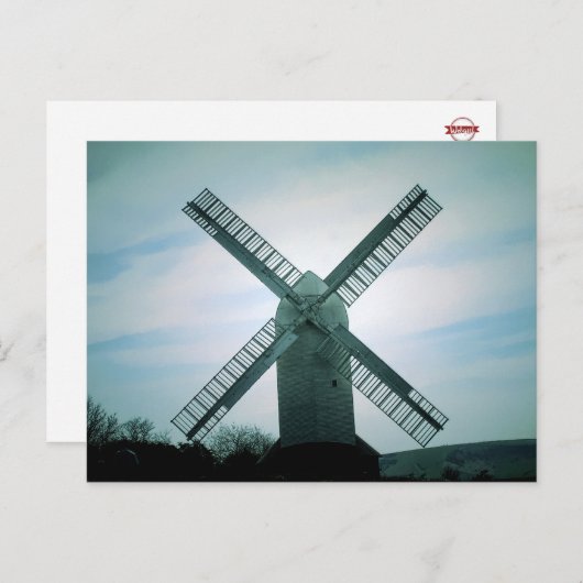 (UK) JJ Windmill Postcard Postkarte (Vorne/Hinten)