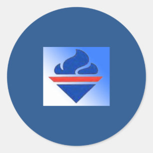 UK Konservatives Party Altes Logo Runder Aufkleber