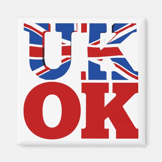 UK OK! Gemeinsam Magnet (Vorne)