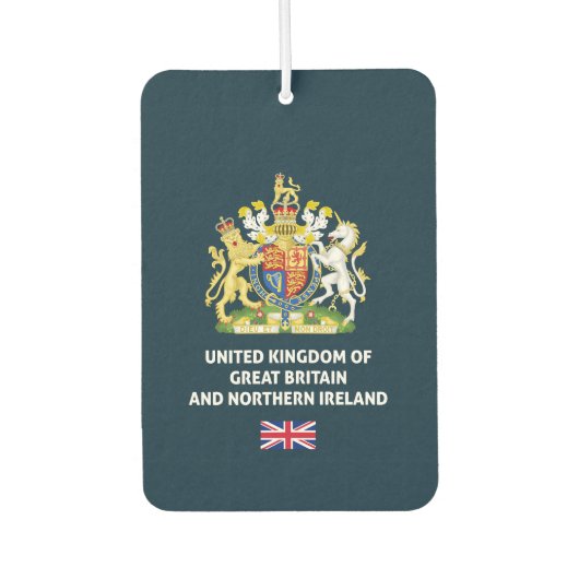 UK Pass Telefon Autolufterfrischer (Vorderseite)