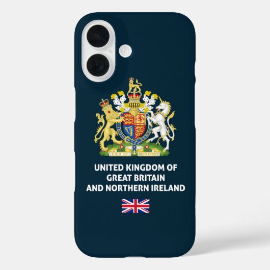 UK Pass Telefon Case-Mate iPhone Hülle (Rückseite)