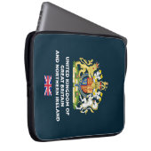 UK Pass Telefon Laptopschutzhülle (Vorne Rechts)