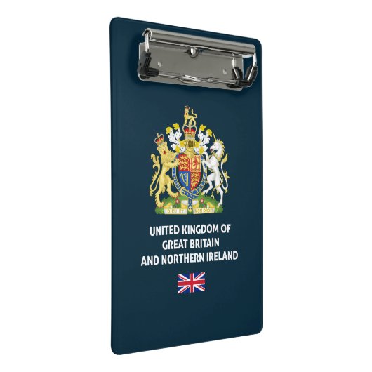 UK Pass Telefon Mini Klemmbrett (Schrägansicht)