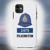 UK Police Constable Helmet - Name und Nummer hinzu Case-Mate iPhone Hülle