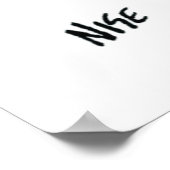 UK Police Training School Funny Cartoons Poster (Ecke)