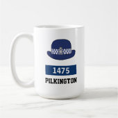 UK Police WPC Hat - Zahl und Name hinzufügen Kaffeetasse (Links)