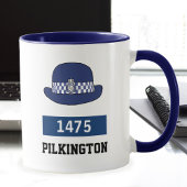 UK Police WPC Hat - Zahl und Name hinzufügen Tasse