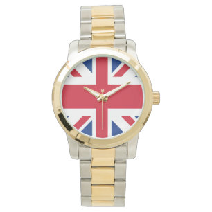 UK Royal Union Jack Flag Armbanduhr