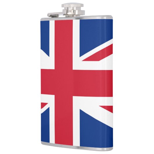 UK Royal Union Jack Flag Flachmann (Links)