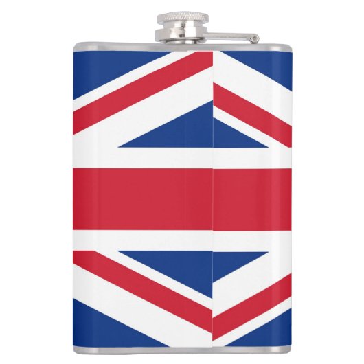 UK Royal Union Jack Flag Flachmann (Rückseite)