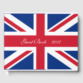 UK Royal Union Jack Flag Gästebuch (Vorderseite)