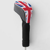 UK Royal Union Jack Flag Golf Headcover (angewinkelt)