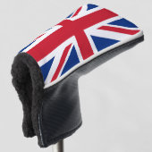 UK Royal Union Jack Flag Golf Headcover (3/4 Vorderseite)