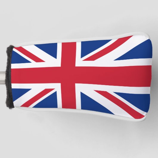 UK Royal Union Jack Flag Golf Headcover (Vorderseite)