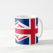 UK Royal Union Jack Flag Kaffeetasse (VorderseiteRechts)