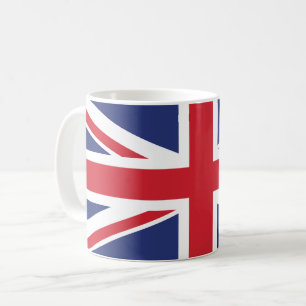 UK Royal Union Jack Flag Kaffeetasse