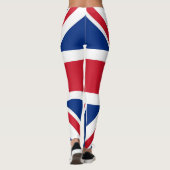 UK Royal Union Jack Flag Leggings (Rückseite)