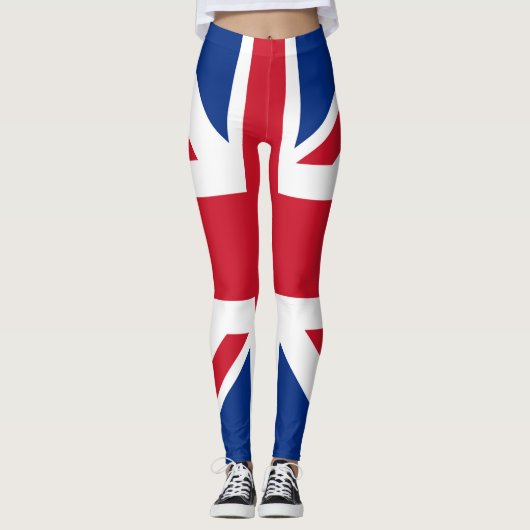 UK Royal Union Jack Flag Leggings (Vorderseite)
