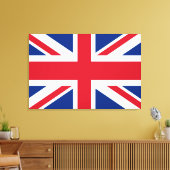UK Royal Union Jack Flag Leinwanddruck (Insitu (Wohnzimmer))
