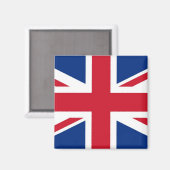 UK Royal Union Jack Flag Magnet (Vorderseite/Rückseite)