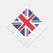 UK Royal Union Jack Flag Serviette (Ecke)