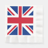 UK Royal Union Jack Flag Serviette (Vorderseite)