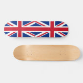 UK Royal Union Jack Flag Skateboard (Horizontal)