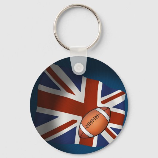 UK Rugby Schlüsselanhänger (Vorderseite)