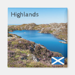 UK, Schottland - schottische Hochlandlandlandschaf Magnet