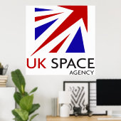 UK Space Agency Poster (Heimbüro)