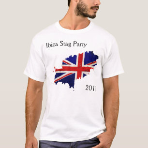 UK Stag oder Hen Party in Ibiza T-Shirt