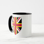 UK-Tasse - Vier Kreuzschild Tasse (Vorderseite Links)