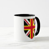 UK-Tasse - Vier Kreuzschild Tasse (VorderseiteRechts)