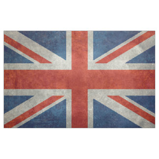 UK Union Jack auf Stoff