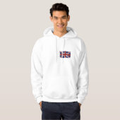 UK UNION JACK BRITISH FLAG Patriotic Hoodie (Vorne ganz)