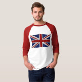 UK UNION JACK BRITISH FLAG Patriotisches Shirt (Vorne ganz)